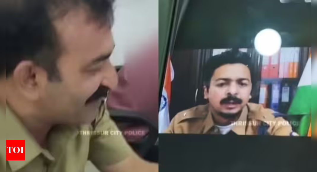 Watch: Fraudster impersonating Mumbai Police cop calls real police officer | India News