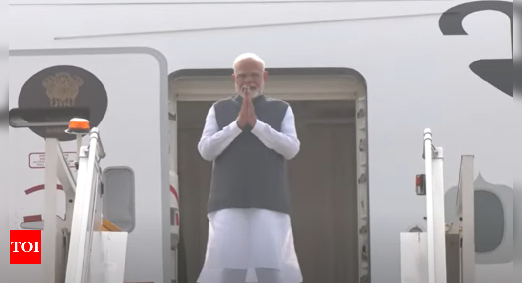 PM Modi leaves for five-day visit to Nigeria, Brazil and Guyana | India News