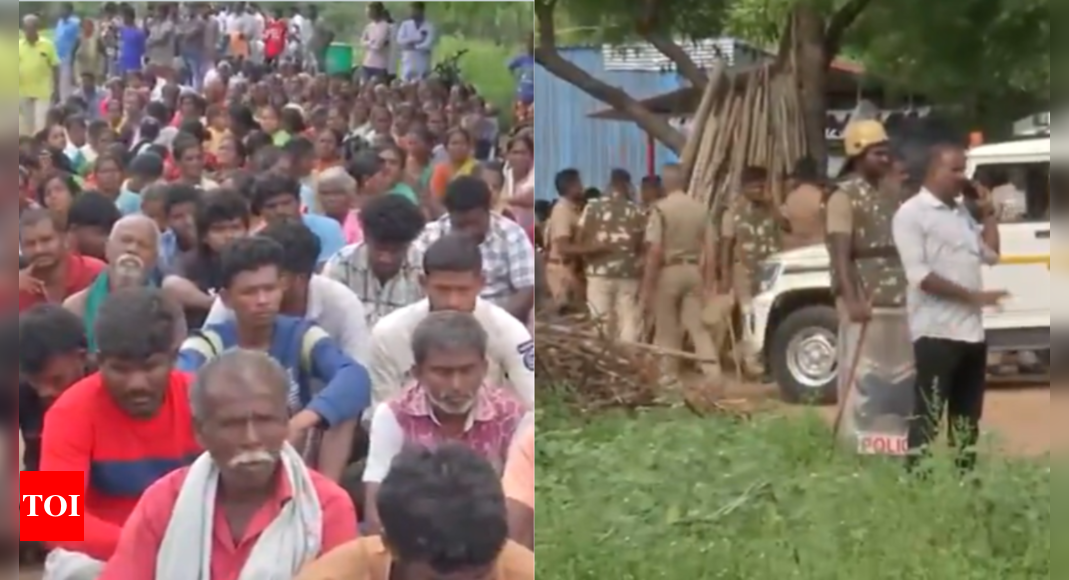 Tamil Nadu airport expansion: Madurai villagers protest land acquisition, over 1000 cops deployed