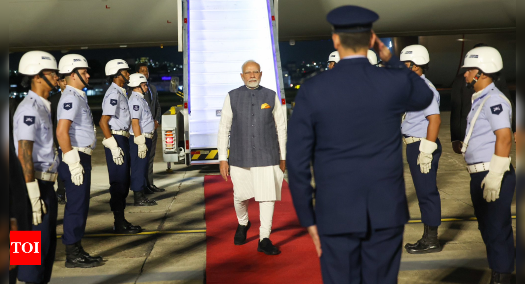 Prime Minister Narendra Modi: After Nigeria, PM Modi lands in Brazil for G20 Summit