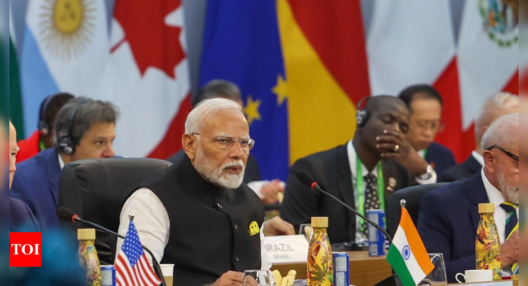 ‘Keep in mind challenges & priorities of Global South’: PM Modi calls for global alliance to tackle poverty at G20 | India News