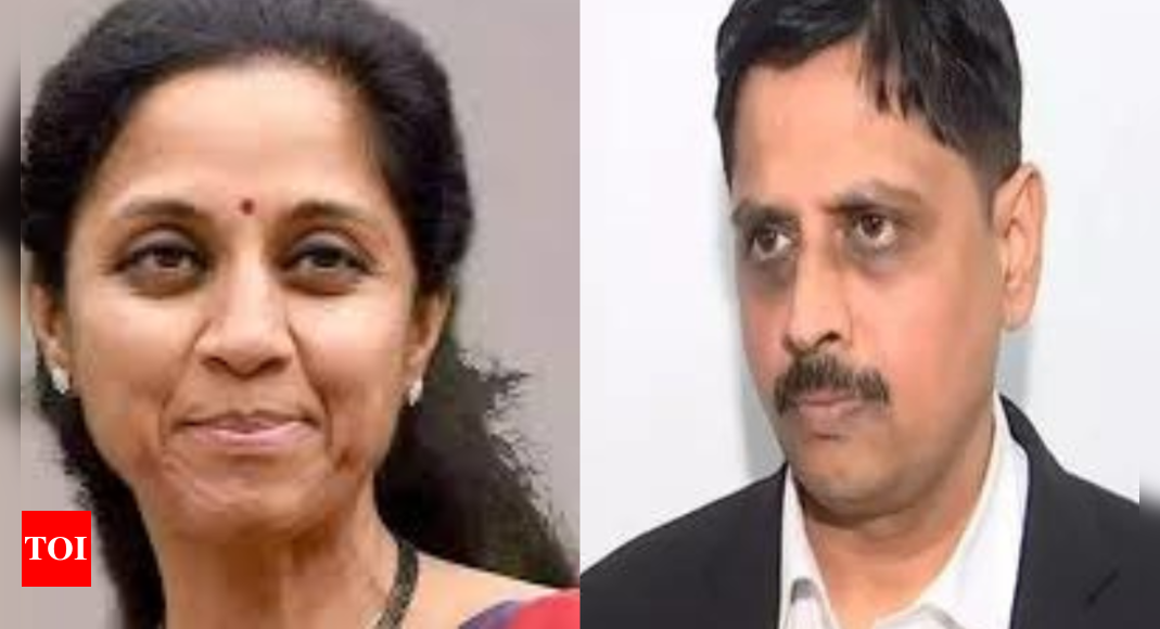 Supriya Sule files complain with EC against former IPS Ravindranath Patil over crypto misappropriation claims