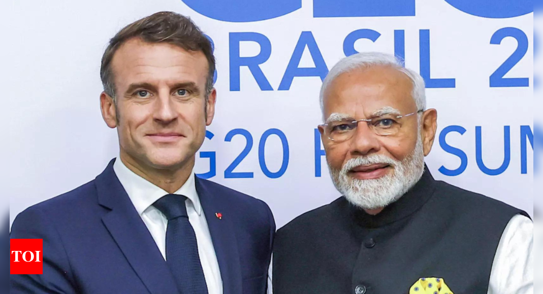 PM Modi, Macron commit to bolster India-France strategic ties, focus on defence and AI | India News