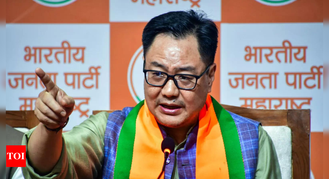 Waqf bill will be passed in winter session, says Kiren Rijiju