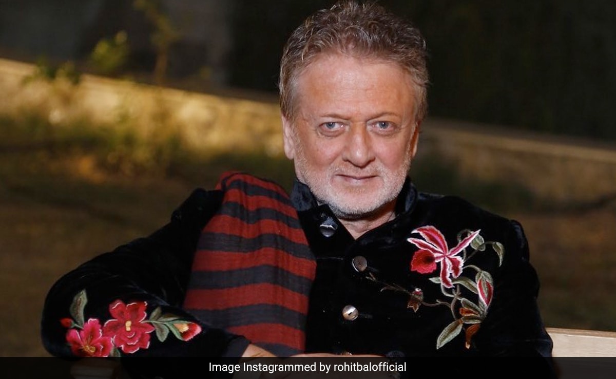 Rohit Bal, One Of India’s Top Fashion Designers, Dies Of Cardiac Arrest At 63