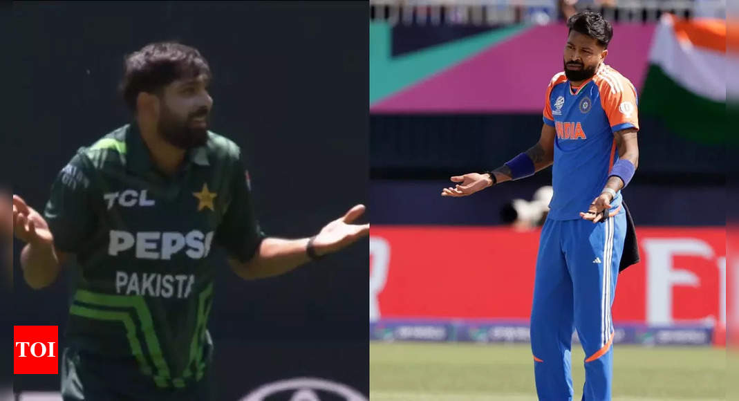 Haris Rauf does a Hardik Pandya in Pakistan's historic win against Australia - Watch | Cricket News - Times of India