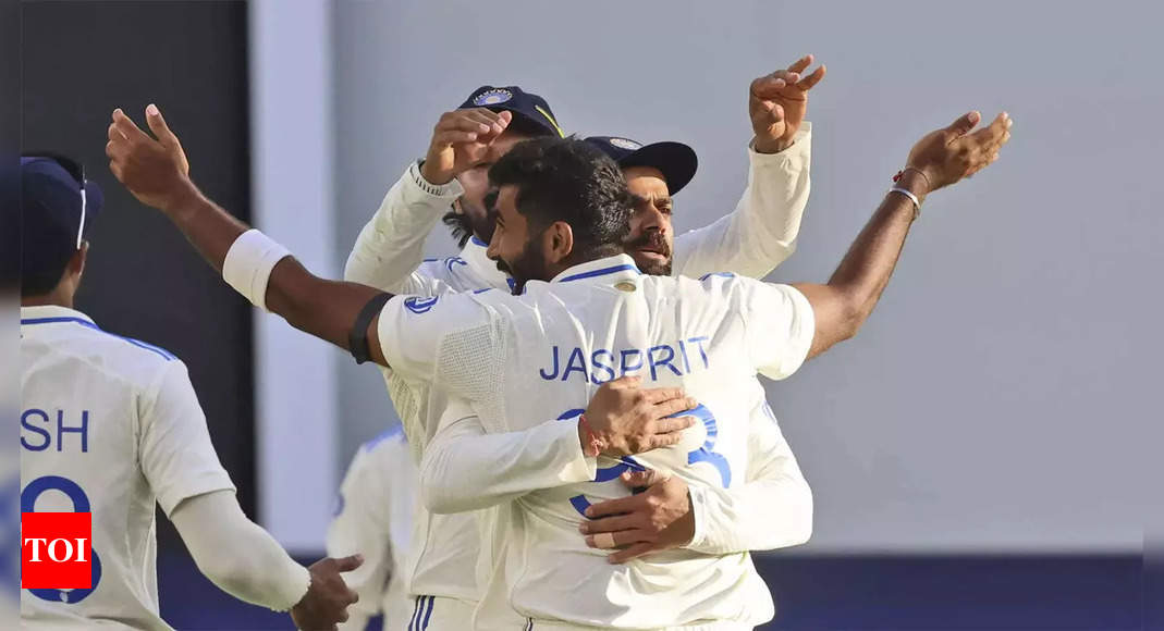 India vs Australia, Border Gavaskar Trophy Live Score: Jasprit Bumrah breathes fire after Virat Kohli ton; Australia 12/3 at stumps on Day 3  – The Times of India