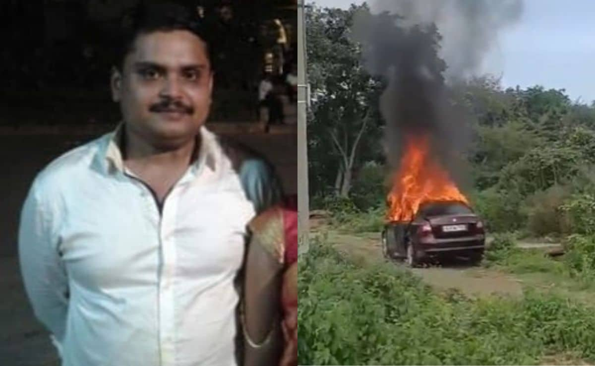 Bengaluru Businessman Found Dead Inside Burning Car, Cops Suspect Suicide