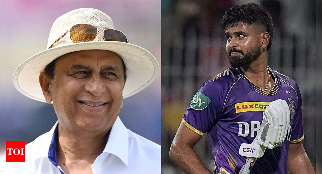 'If KKR don't bid, I feel…': Sunil Gavaskar predicts Shreyas Iyer's future in IPL 2025 auction | Cricket News – Times of India