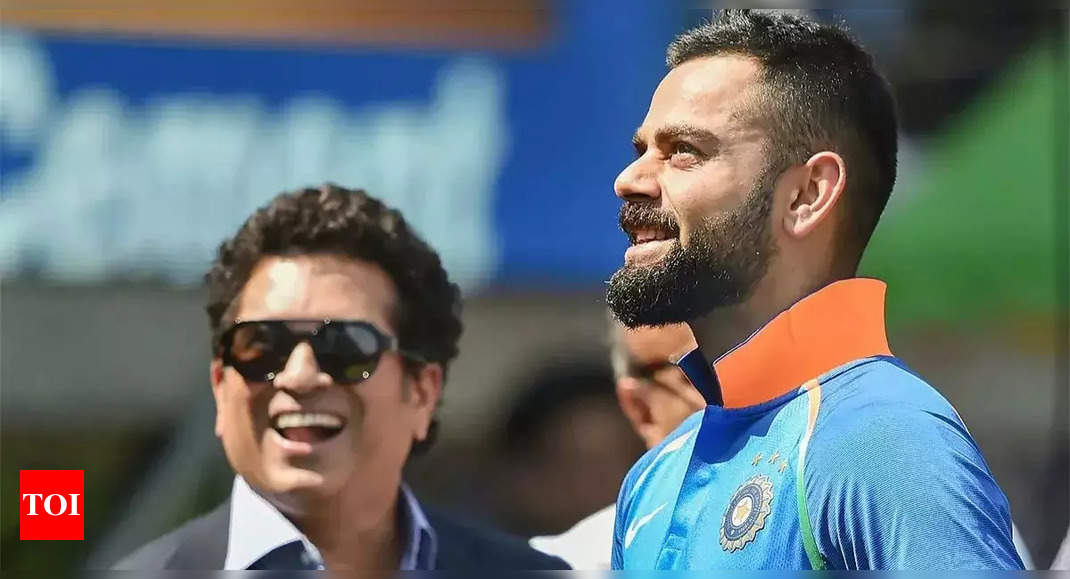 'Main toh pairon mein gir gaya': Virat Kohli recalls hilarious first meeting prank with Sachin Tendulkar | Cricket News – Times of India