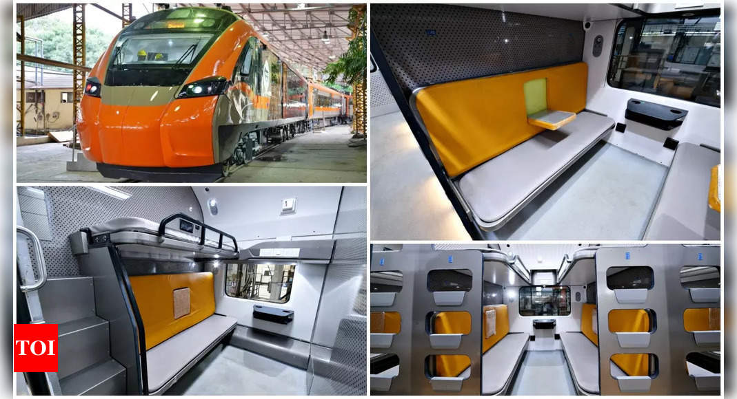 Vande Bharat sleeper a step closer to launch! New Indian Railways train leaves ICF Chennai for RDSO field trials