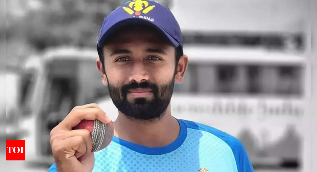 CSK's latest recruit Shreyas Gopal dazzles with hat-trick, dismisses Hardik and Krunal Pandya for golden ducks in Mushtaq Ali Trophy | Cricket News – Times of India