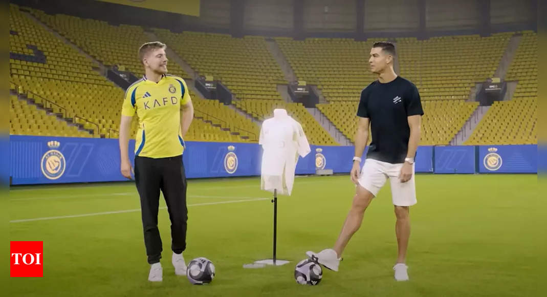 Cristiano Ronaldo vs MrBeast: The most insane challenge on YouTube! - Watch | Football News - Times of India