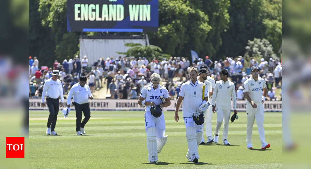 England smash record for fastest 100-plus run chase in Test history against New Zealand | Cricket News - Times of India