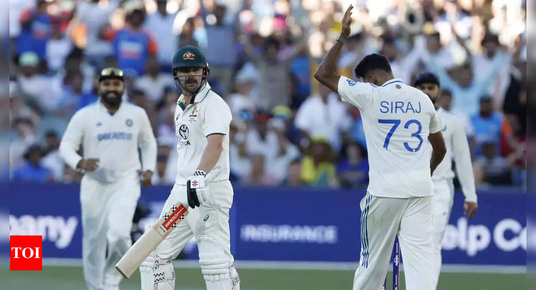 IND vs AUS: Dazzling Travis Head ton, Siraj send-off, India collapse and other big moments on Day 2 | Cricket News - Times of India