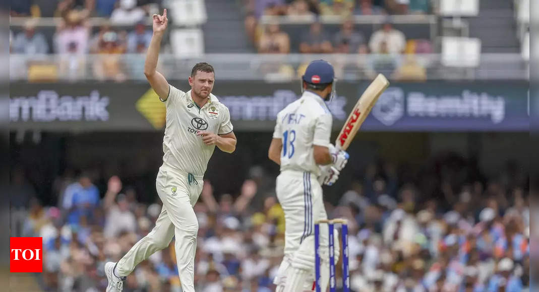 India's top order fails again, Australia in box seat despite rain on Day 3 of Gabba Test | Cricket News – Times of India