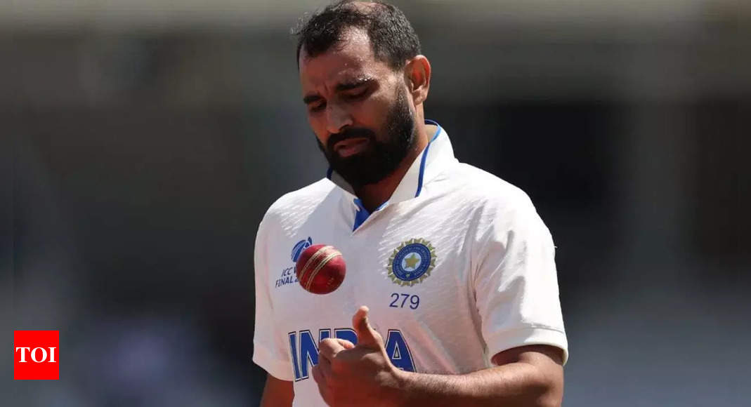 Mohammed Shami not fit for remaining two Tests of Border-Gavaskar Trophy, confirms BCCI | Cricket News – Times of India