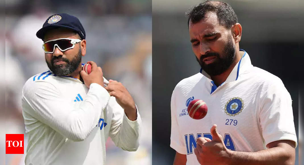 Rohit Sharma gives big update on Mohammed Shami’s availability for remaining two Australia Tests | Cricket News – Times of India