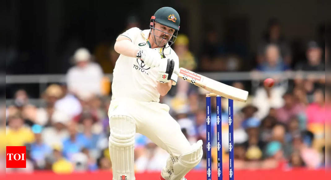 Travis Head tonks India with another Test century to arrest 'golden ducks' at Gabba | Cricket News - Times of India