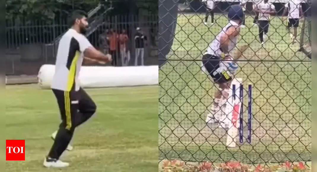 Virat Kohli takes on Jasprit Bumrah in high-intensity nets. Watch | Cricket News – Times of India