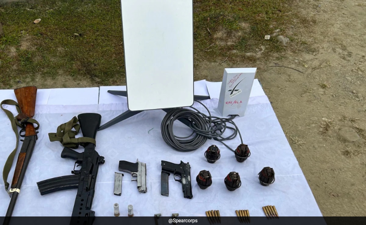 Starlink Device Allegedly Used By Meitei Insurgent Group Seized In Manipur