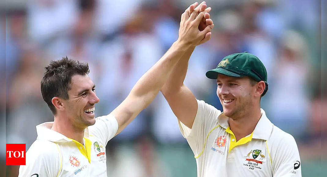 'Josh comes back in': Pat Cummins announces Australia's playing XI for Gabba Test against India | Cricket News - Times of India